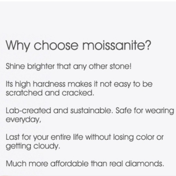 NEW GRA Certified Luxurious Moissanite 3 Carat 18k/925 Ring 💍 Size 6 - Picture 10 of 15